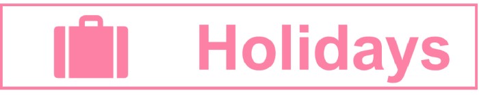 Holidays logo