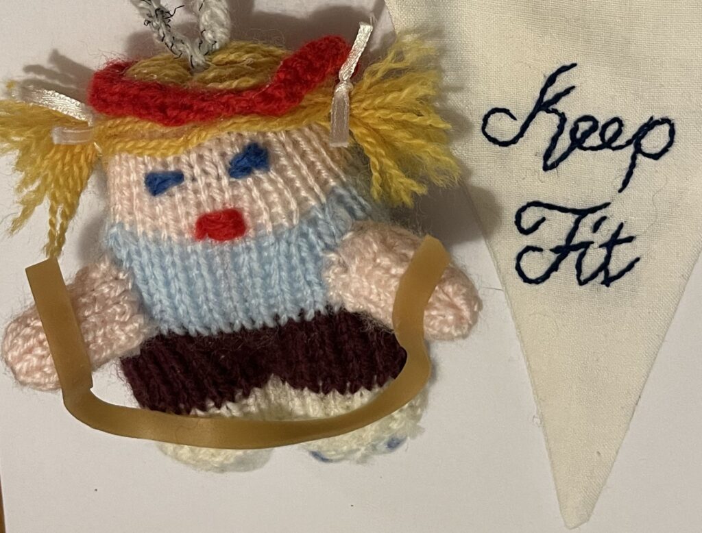 Keep Fit witty knit