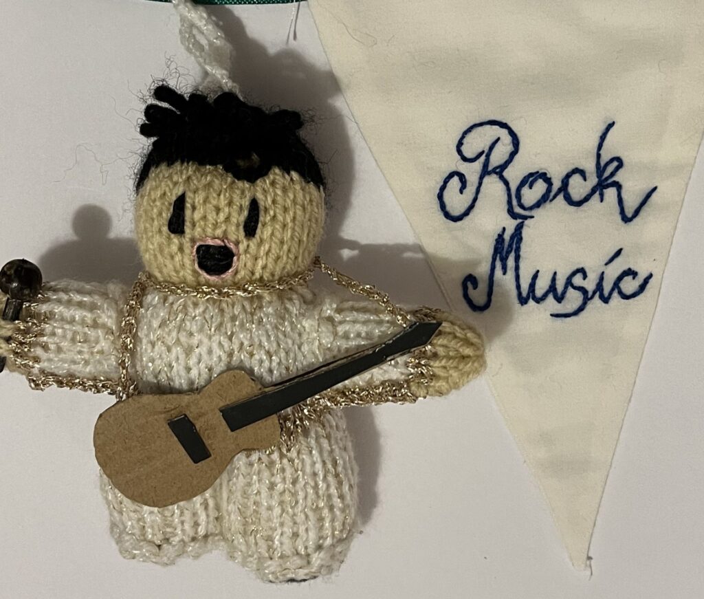 Rock Music whitty knit